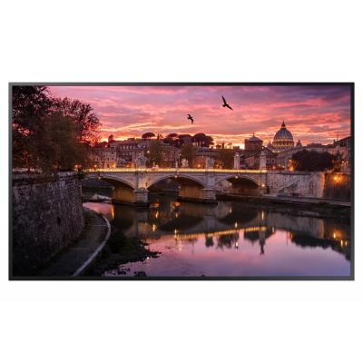 43"Black Large Format Display 4K UHD 350 cd/m2 16/7 Operation 2x HDMI